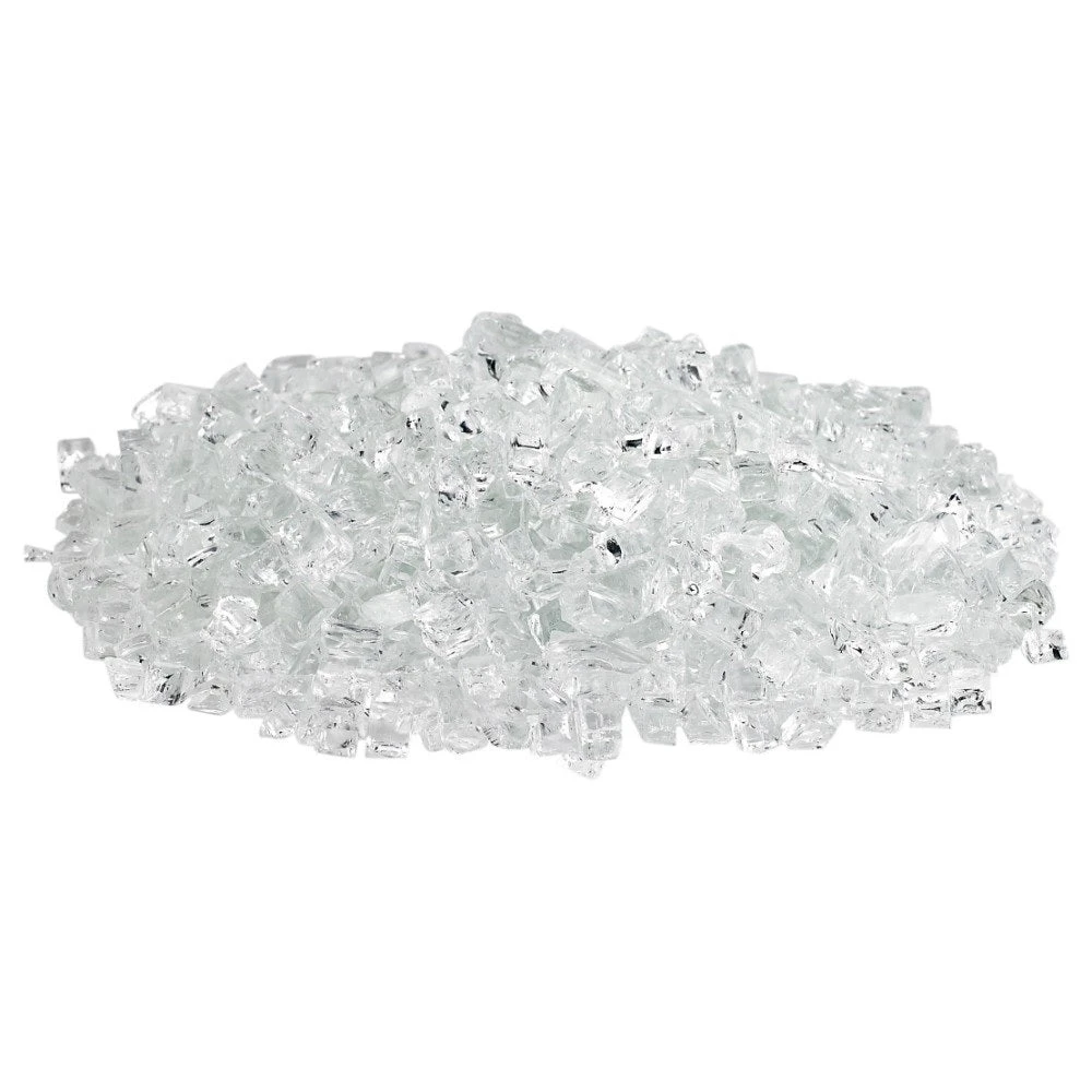 1/4" Starfire Reflective Fire Pit / Fireplace Fire Glass 2 1/4" Starfire Reflective Fire Pit / Fireplace Fire Glass - Image 2