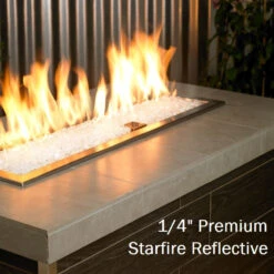 1/4" Starfire Reflective Fire Pit / Fireplace Fire Glass 12 1/4" Starfire Reflective Fire Pit / Fireplace Fire Glass -Courtyard Home Furnishings Store 101950 7