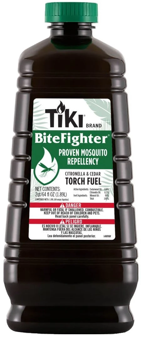 64 Oz. TIKI® BiteFighter™ Citronella/Cedar Torch Fuel 2 64 Oz. TIKI® BiteFighter™ Citronella/Cedar Torch Fuel - Image 2