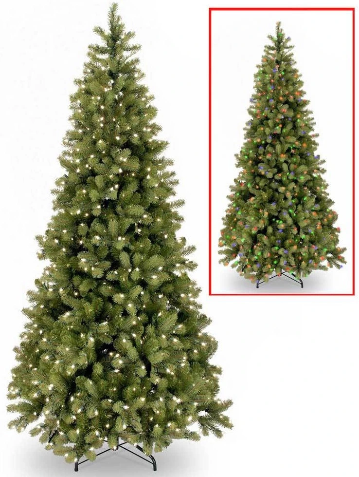 Colorado Fir Narrow Dual Color LED PowerConnect™ Pre-Lit Artificial Christmas Tree 1 Colorado Fir Narrow Dual Color LED PowerConnect™ Pre-Lit Artificial Christmas Tree