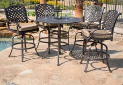 Stonegate Cushioned Bar Height Patio Set -Courtyard Home Furnishings Store 136839 4122ee59 683c 4b52 a297 14bb95b8e876