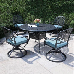 Shoreline Cast Aluminum Cushioned Patio Dining Sets 17 Shoreline Cast Aluminum Cushioned Patio Dining Sets -Courtyard Home Furnishings Store 136921