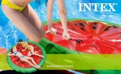 Intex Inflatable Juicy Watermelon Island Pool Float -Courtyard Home Furnishings Store 138840