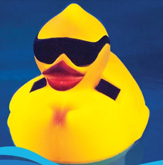 Solar Powered LED Derby Duck Pool Chlorinator 8002 4 Solar Powered LED Derby Duck Pool Chlorinator 8002 - Image 4