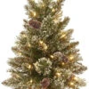 2' Battery Operated LED Crystal Elegance Pre-Lit Tree