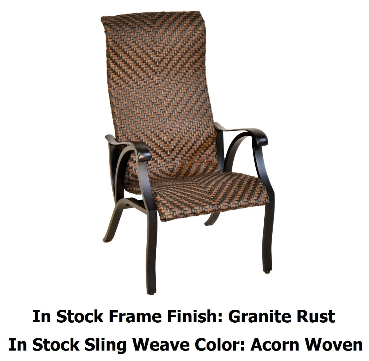 Stonegate Cast Aluminum Woven Patio Dining Sets 2 Stonegate Cast Aluminum Woven Patio Dining Sets - Image 2