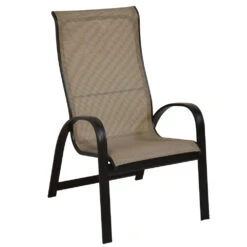 Primera Aluminum Sling Outdoor Dining Sets -Courtyard Home Furnishings Store 168472