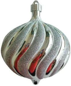 150MM Looking Glass Swirled Onion Ornament