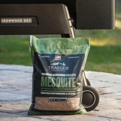 Traeger Mesquite Hardwood Pellets 20 Lb. Bag 12 Traeger Mesquite Hardwood Pellets 20 Lb. Bag -Courtyard Home Furnishings Store 171533 4