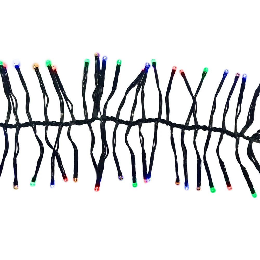 768 LED Twinkling Cluster Rice Christmas Lights On A Reel 2 768 LED Twinkling Cluster Rice Christmas Lights On A Reel - Image 2