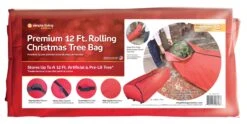 Premium Rolling Christmas Tree Storage Bag For Trees Up To 12ft 5 Premium Rolling Christmas Tree Storage Bag For Trees Up To 12ft -Courtyard Home Furnishings Store 182112