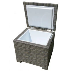Wicker Willow Thick Ice Chest End Table -Courtyard Home Furnishings Store 183062 3