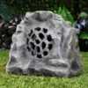 Solar Powered Bluetooth Enabled Waterproof Rock Speaker