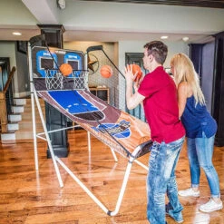 Triumph® Big Shot 8-in-1 Double Shootout Basketball Arcade 11 Triumph® Big Shot 8-in-1 Double Shootout Basketball Arcade -Courtyard Home Furnishings Store 184496 4