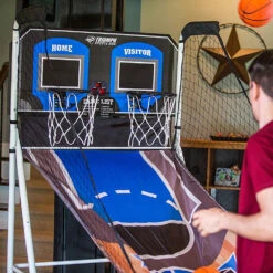 Triumph® Big Shot 8-in-1 Double Shootout Basketball Arcade 16 Triumph® Big Shot 8-in-1 Double Shootout Basketball Arcade -Courtyard Home Furnishings Store 184496 5