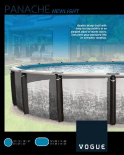 Vogue Panache 54" Resin Above Ground Swimming Pool -Courtyard Home Furnishings Store 185660 605e6e78 1fd5 47a0 9e0f 8ceb6b2e8863