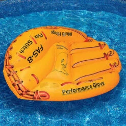 Swimline's Giant Inflatable Baseball Glove Pool Lounge -Courtyard Home Furnishings Store 189675