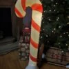 40" Lighted Vintage Candy Cane Blow Mold Christmas Yard Decoration