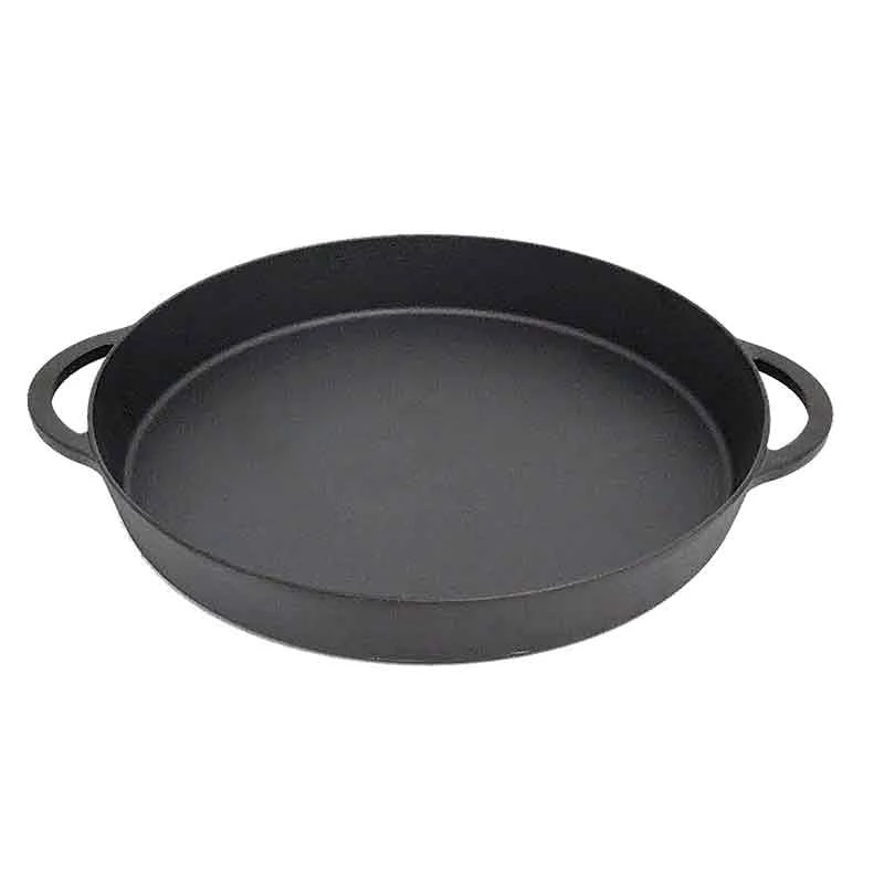 Big Green Egg Pre-Seasoned 14" Cast Iron Skillet 3 Big Green Egg Pre-Seasoned 14" Cast Iron Skillet - Image 3