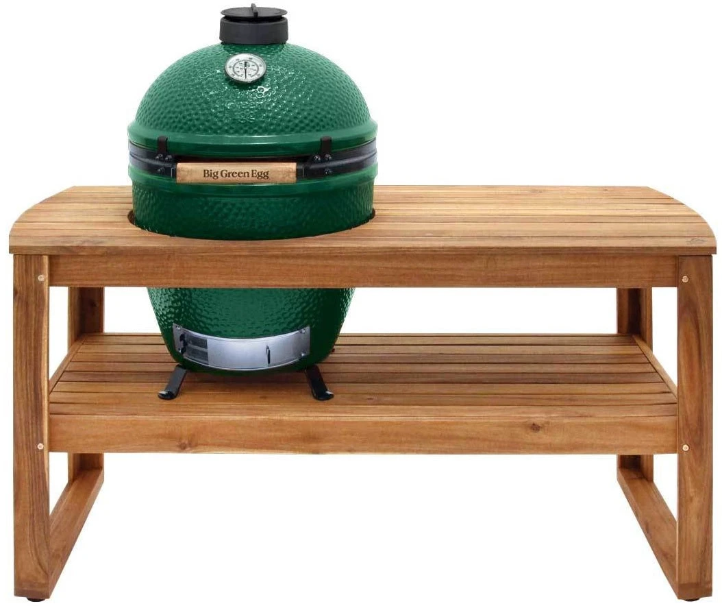 Big Green Egg Acacia Table For Large Or XLarge EGGs 4 Big Green Egg Acacia Table For Large Or XLarge EGGs - Image 4