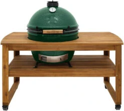 Big Green Egg Acacia Table For Large Or XLarge EGGs 8 Big Green Egg Acacia Table For Large Or XLarge EGGs -Courtyard Home Furnishings Store 209663