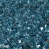 5 Lb. Bag Of Reflective Blue Fire Glass