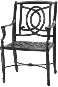 GES Bel Air Cast Aluminum Cushioned Patio Dining Sets -Courtyard Home Furnishings Store 216760
