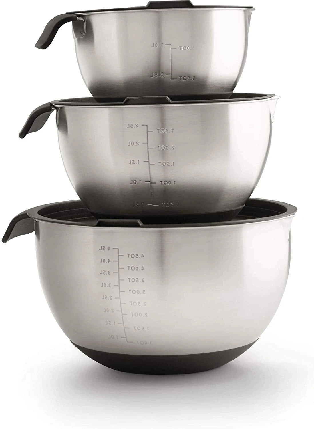 Napoleon 3 Piece Marinating Bowl Set 1 Napoleon 3 Piece Marinating Bowl Set