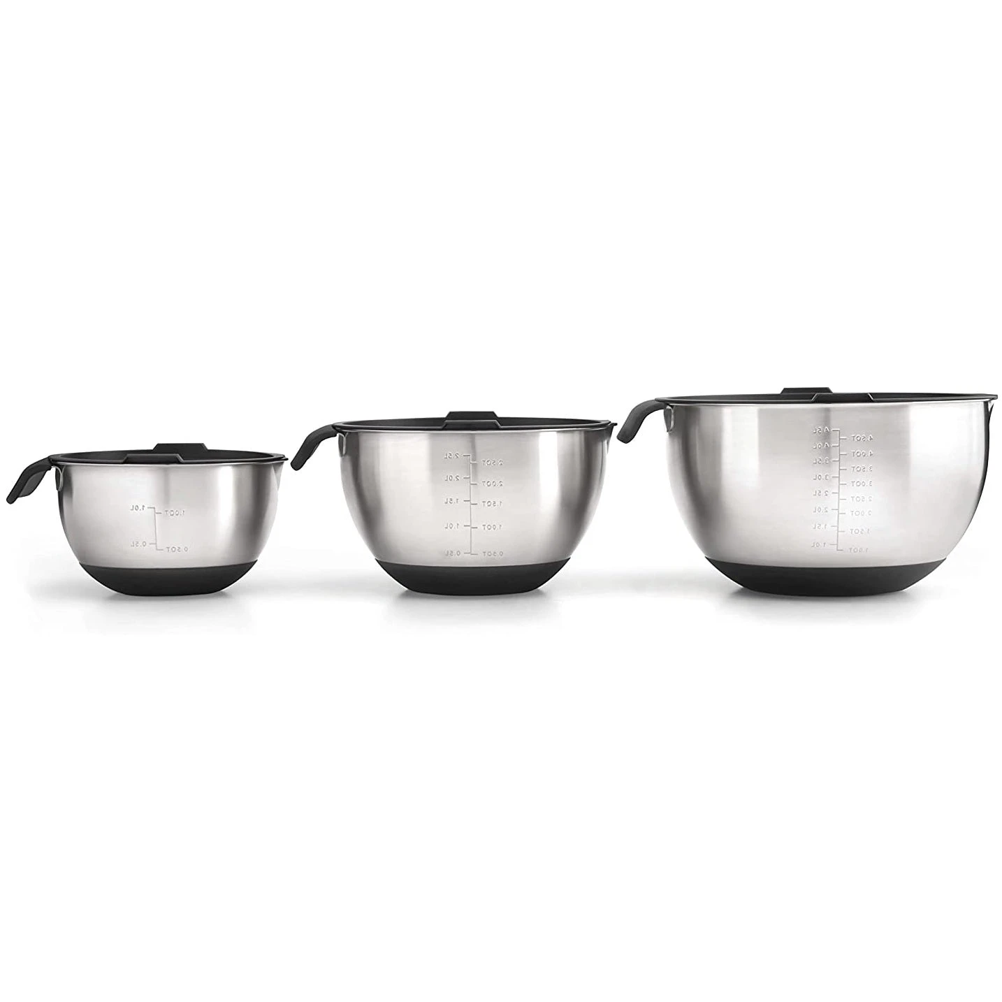 Napoleon 3 Piece Marinating Bowl Set 2 Napoleon 3 Piece Marinating Bowl Set - Image 2