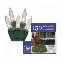 150 Shimmering Net-Style Mesh Christmas Lights 10 150 Shimmering Net-Style Mesh Christmas Lights -Courtyard Home Furnishings Store 21900c4289a981c67fc70dc20a1ca629
