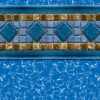 54" Lucia J-Track/UniBead Above Ground Pool Liner