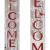 47.25" Wooden Winter Welcome Porch Sign