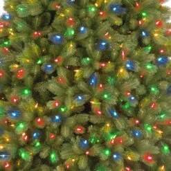 Colorado Fir 7.5' Deluxe Dual Color LED PowerConnect™ Pre-Lit Artificial Christmas Tree -Courtyard Home Furnishings Store 227056 multi