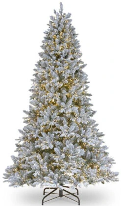 7.5' Snowy Wellington Fir PowerConnect™ Pre-Lit Artificial Christmas Tree -Courtyard Home Furnishings Store 227063