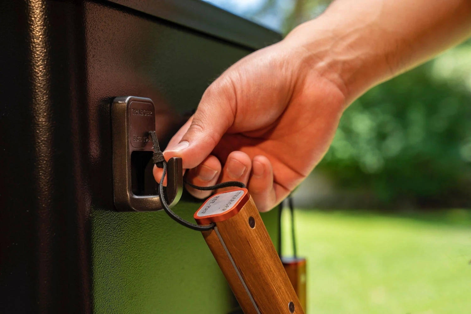 3 Pc. Grill Hopper Magnetic Tool Hooks From Traeger 5 3 Pc. Grill Hopper Magnetic Tool Hooks From Traeger - Image 5