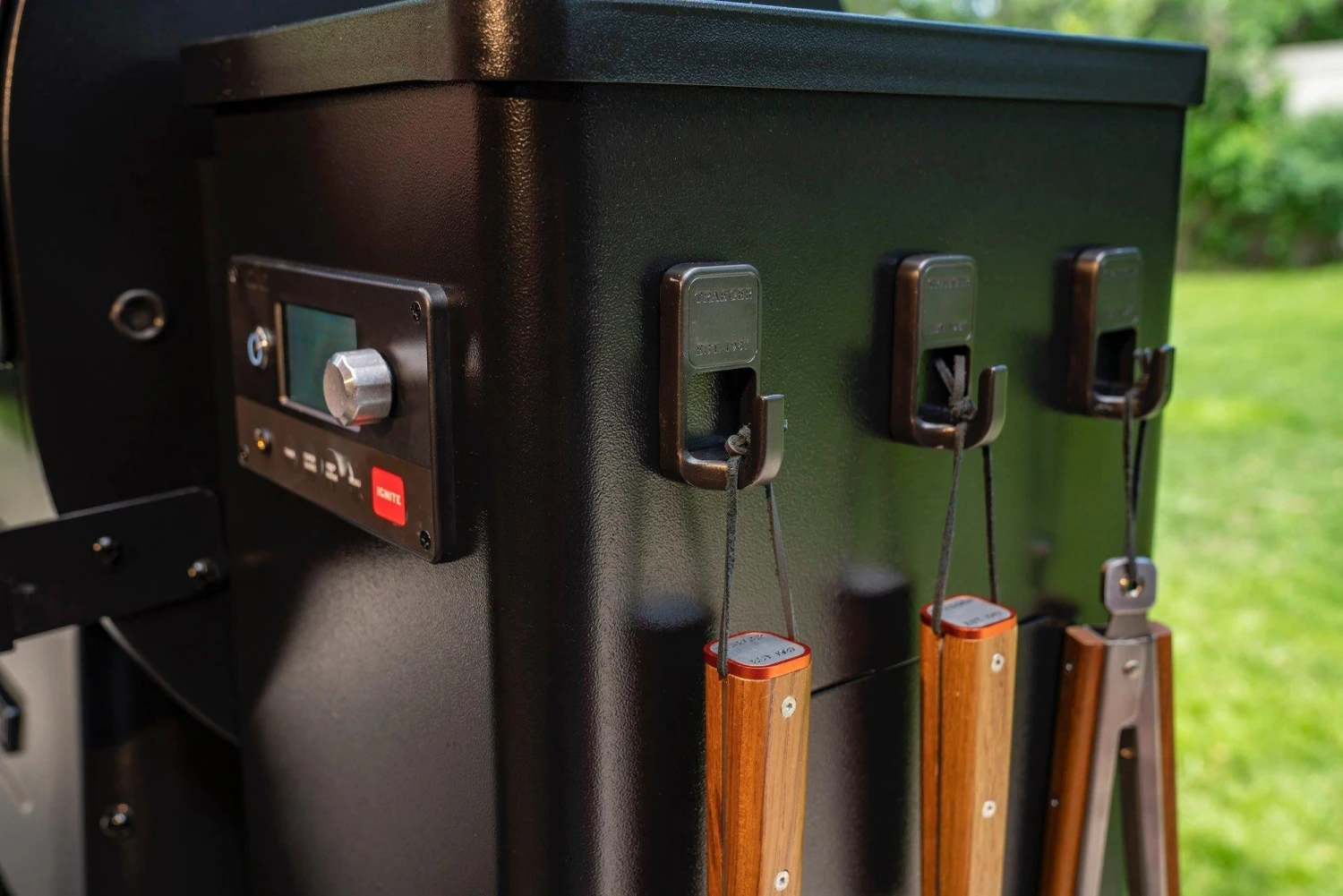 3 Pc. Grill Hopper Magnetic Tool Hooks From Traeger 2 3 Pc. Grill Hopper Magnetic Tool Hooks From Traeger - Image 2