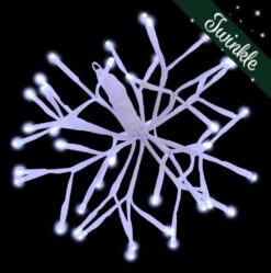 10" Twinkling LED Starburst Clusters -Courtyard Home Furnishings Store 240307