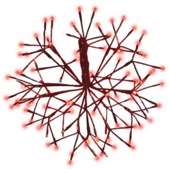 16" LED Shimmering Lighted Spheres -Courtyard Home Furnishings Store 240352