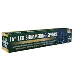 16" LED Shimmering Lighted Spheres -Courtyard Home Furnishings Store 240376PACKAGE
