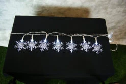 Set Of 20 Battery-Operated LED Snowflake Lights -Courtyard Home Furnishings Store 248426 4