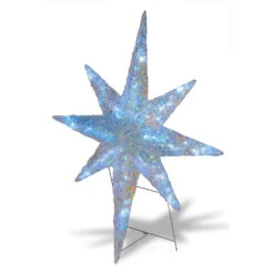 42" Ice Crystal LED Bethlehem Star Sculpture -Courtyard Home Furnishings Store 249225 2