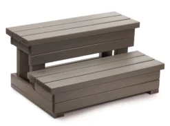 Hot Spring Limelight® Everwood Spa Steps -Courtyard Home Furnishings Store 249263 2 scaled