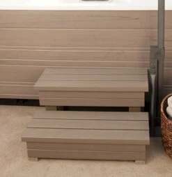 Hot Spring Limelight® Everwood Spa Steps -Courtyard Home Furnishings Store 249263