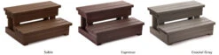 Hot Spring Limelight® Everwood Spa Steps -Courtyard Home Furnishings Store 249263 3
