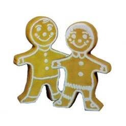 24" Gingerbread Boy/Girl Blow Mold Christmas Decoration -Courtyard Home Furnishings Store 249782bothsides