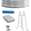 Intex 15' X 48" Prism Frame™ Swimming Pool Set