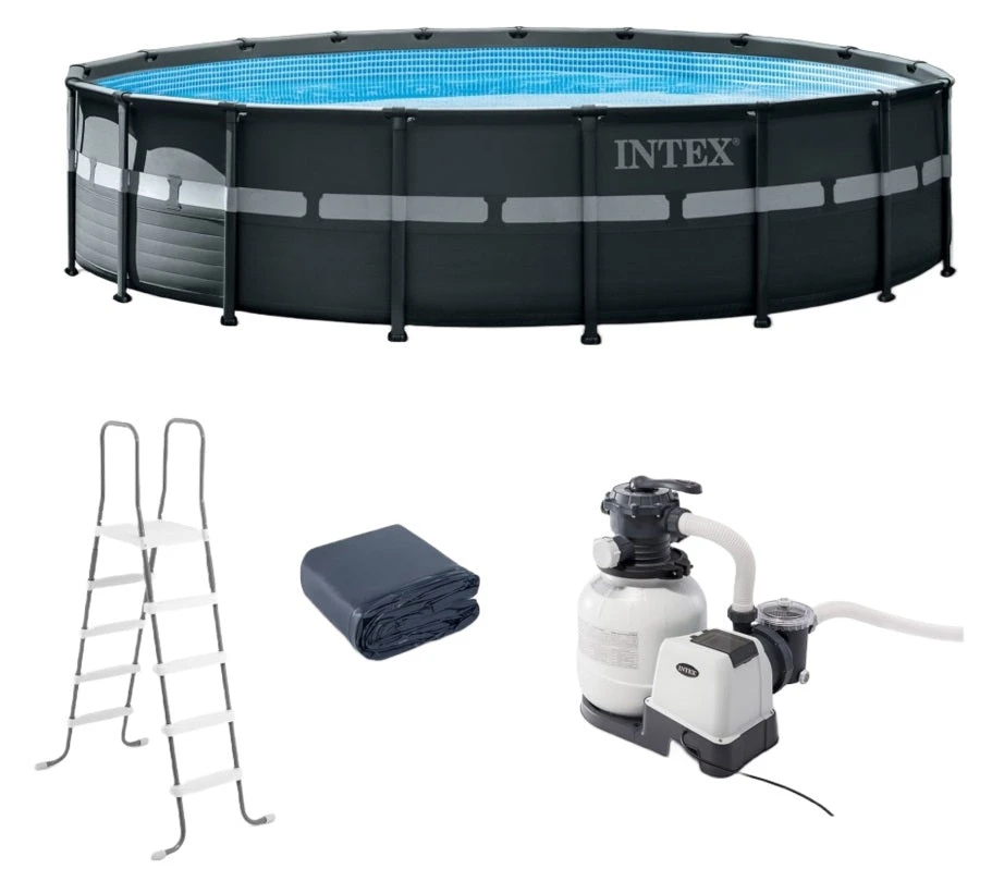 Intex 18' X 52" Ultra XTR™ Frame Pool Set With Sand Filter Pump