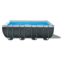 Intex 18' X 9' X 52" Ultra XTR™ Rectangular Frame Pool Set With Sand Filter Pump -Courtyard Home Furnishings Store 250658 2