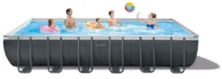 Intex 24' X 12' X 52" Ultra XTR Rectangular Frame Pool Set With Sand Filter Pump -Courtyard Home Furnishings Store 250665 3