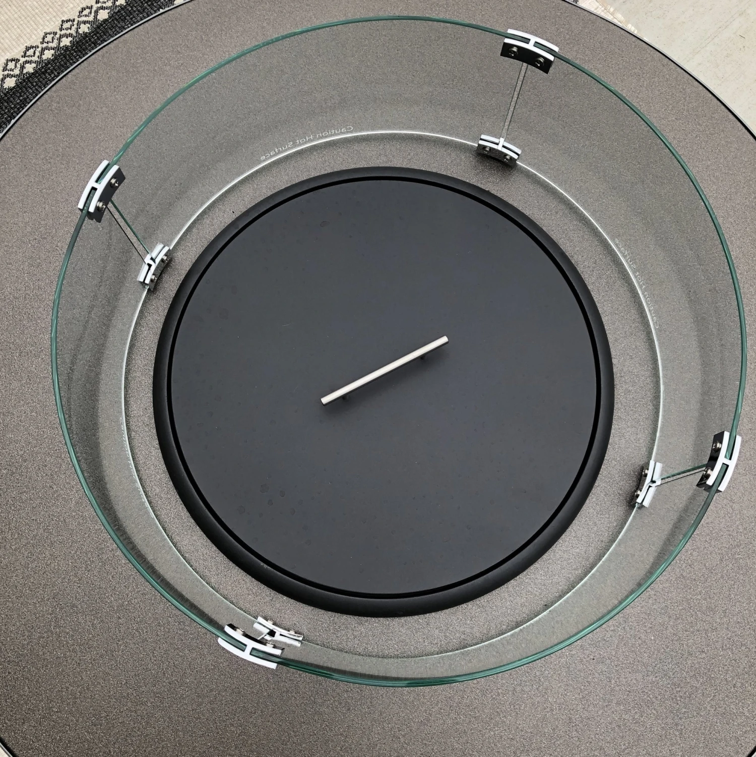 42" Round Cal Sil Fire Pit Table 4 42" Round Cal Sil Fire Pit Table - Image 4